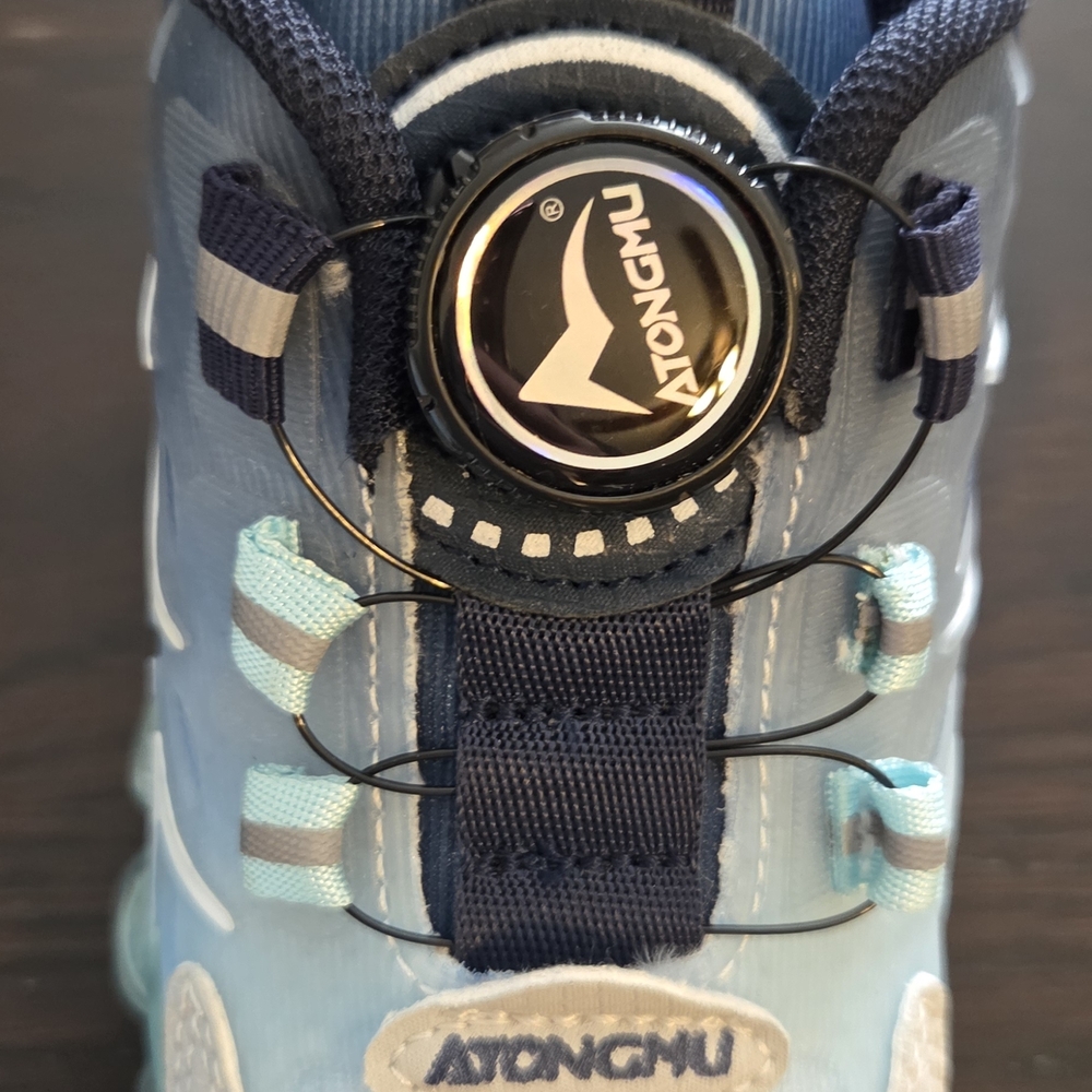 Kids Blue Athletic Sneakers - Picture 6 of 6
